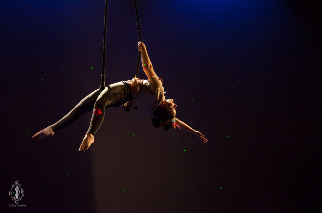Aerial acts session