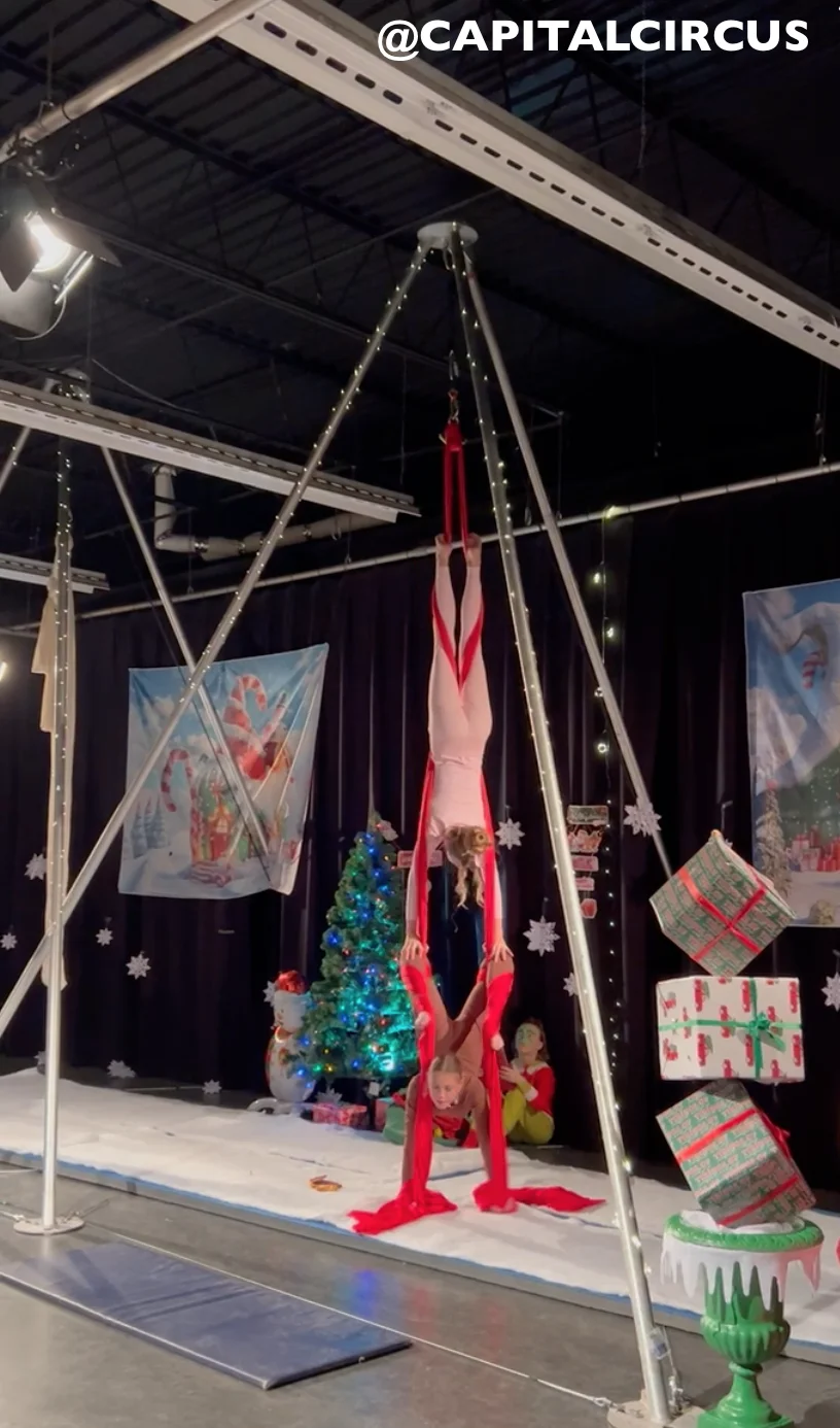 Aerial acts session - Capital Circus